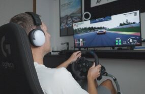 Dàn sim racing gọn rẻ cho phòng nhỏ